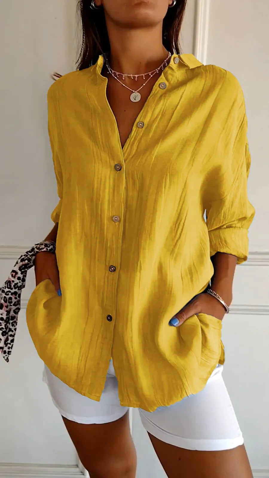 Chemise Chic – Alliez Style et Bien-Être au Quotidien !