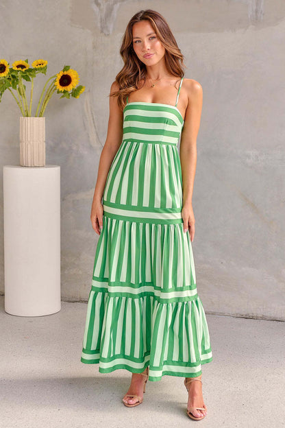 Robe d'Été Rayée