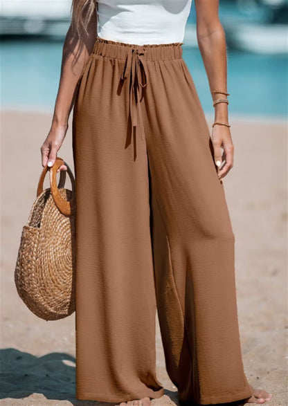 Pantalon Large Décontracté Femme