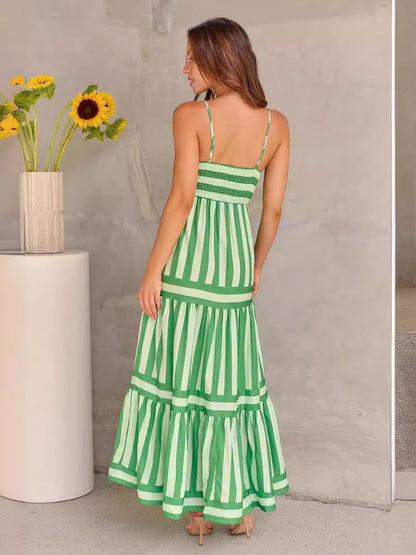 Robe d'Été Rayée